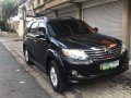 Selling Black Toyota Fortuner 2013 Automatic Gasoline -3