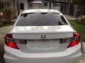 Sell White 2012 Honda Civic in Tarlac City-0
