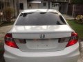 Sell White 2012 Honda Civic in Tarlac City-3