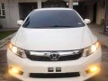 Sell White 2012 Honda Civic in Tarlac City-1