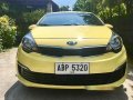 Yellow Kia Rio 2015 Manual for sale -0