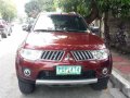 Sell Red 2011 Mitsubishi Montero Sport Automatic Diesel -4