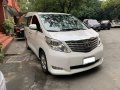 Pearl White Toyota Alphard 2011 for sale in Manila-0