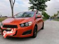 Selling Orange Chevrolet Sonic 2014 in Taguig-3