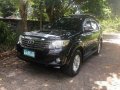 Black Toyota Fortuner 2013 Automatic for sale -2