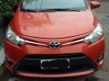 Orange Toyota Vios 2016 for sale in Manual-1