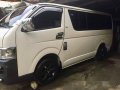 White Toyota Hiace 2010 Van for sale -4