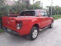 Orange Ford Ranger 2013 Automatic for sale-3