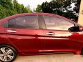 Red Honda City 2015 at 27000 km for sale -3