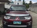 Red Mitsubishi Montero 2013 for sale in Quezon-9