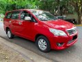 Red Toyota Innova 2012 for sale in Makati-9