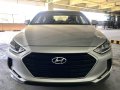 Silver Hyundai Elantra 2017 for sale in Manual-1