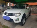 White Mitsubishi Strada 2014 for sale in Manila-7