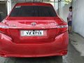 Selling Red Toyota Vios 2016 in Lubao-1