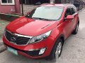 Red Kia Sportage 2012 for sale in Automatic-7