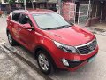 Red Kia Sportage 2012 for sale in Automatic-9