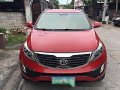 Red Kia Sportage 2012 for sale in Automatic-8