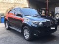 Black Toyota Fortuner 2013 for sale in Automatic-7