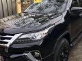 Black Toyota Fortuner 2018 for sale in Automatic-6