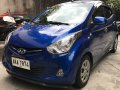 Blue Hyundai Eon 2015 for sale in Manual-8