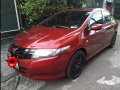 Selling Red Honda City 2009 Sedan at Manual at 97000 in Quezon City-0