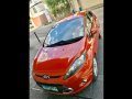 Orange Ford Fiesta 2013 Hatchback for sale in Quezon City-5