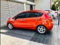 Orange Ford Fiesta 2013 Hatchback for sale in Quezon City-3