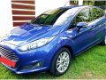 Blue Ford Fiesta 2014 for sale in Automatic-2