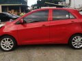 Red Kia Picanto 2013 for sale in Manila-7