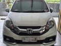 Pearl White Honda Mobilio 2015 for sale in Automatic-4