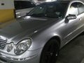 Silver Mercedes-Benz E-Class 2003 for sale in Makati City-1