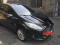 Black Ford Fiesta 2014 at 64000 km for sale -5