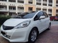 White Honda Jazz 2013 at 43000 km for sale  -2