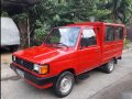 Red Toyota tamaraw 1993 Van at  Manual   for sale in Taytay-5