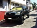 Black Toyota Hilux 2009 for sale in Manual-7