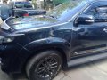 Black Toyota Fortuner 2016 for sale in Manila-4