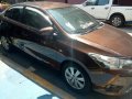 Brown Toyota Vios e a/t 2016 grab ready with cpc-0