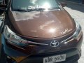 Brown Toyota Vios e a/t 2016 grab ready with cpc-2