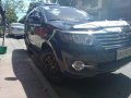Black Toyota Fortuner 2016 for sale in Manila-7