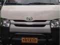 White Toyota Hiace 2016 for sale in Davao-0