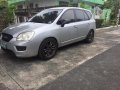 Silver Kia Carens 2008 for sale in Automatic-1