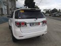White Toyota Fortuner 2015 for sale in Manual-0