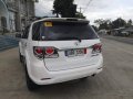 White Toyota Fortuner 2015 for sale in Manual-5