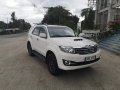 White Toyota Fortuner 2015 for sale in Manual-3