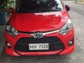 Red Toyota Wigo 2019 for sale in Automatic-3
