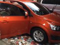 Sell Orange 2015 Chevrolet Sonic in Manila-1