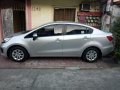 Silver Kia Rio 2016 for sale in Manual-4