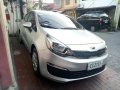 Silver Kia Rio 2016 for sale in Manual-7