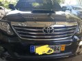 Black Toyota Fortuner 2014 for sale in Automatic-1