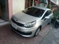 Silver Kia Rio 2016 for sale in Manual-1